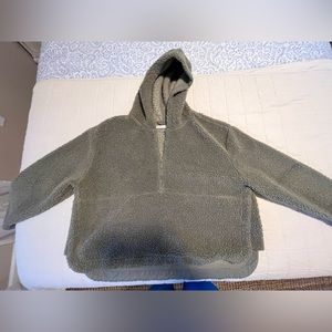 Over sized quarter zip